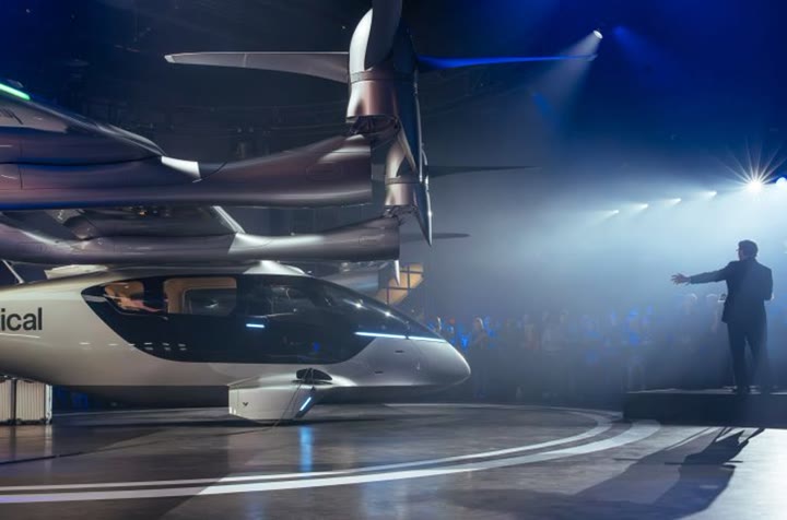 Vertical Aerospace Valo full-scale model